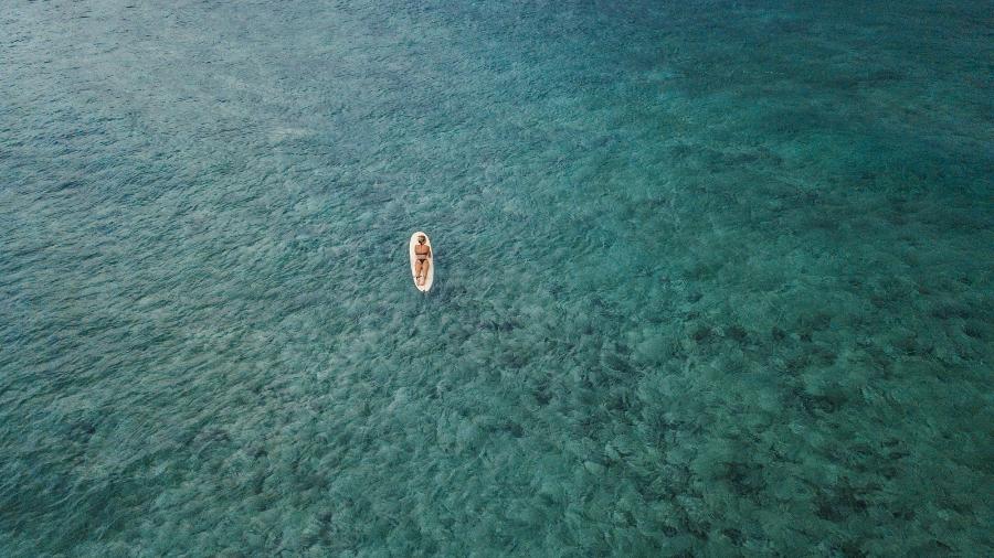 O mar das ilhas Siargao, nas Filipinas - iStock