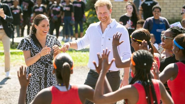 Em setembro do ano passado, o duque e a duquesa fizeram uma viagem de dez dias pela África - PA Media - PA Media