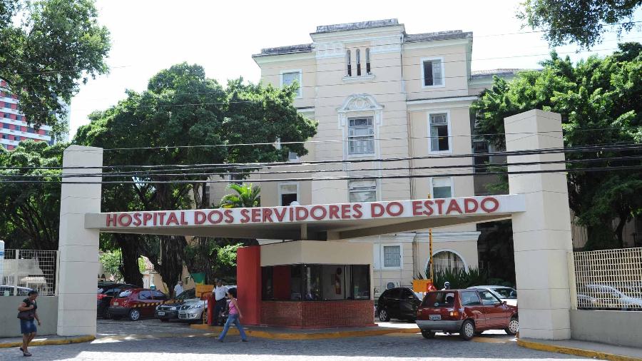 Fachada do Hospital dos Servidores do Estado de Pernambuco, no Recife - Divulgação