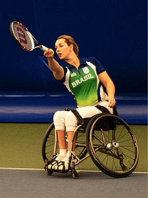 Samanta chegou a ser a jogadora número 1 do país - Arquivo Pessoal