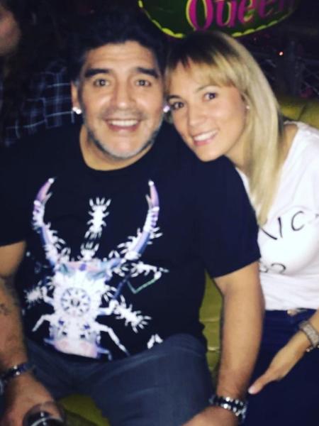 Maradona e Rocío Oliva  - Reprodução/Instagram