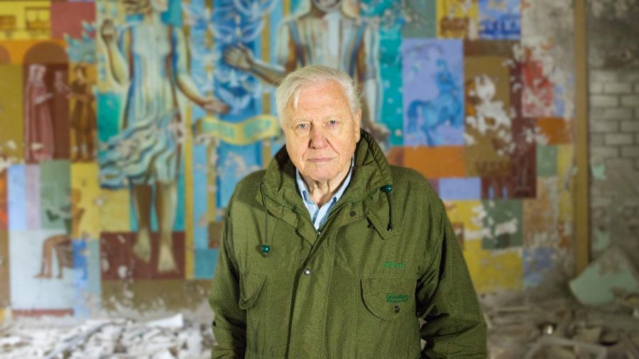 O ambientalista David Attenborough no documentário "David Attenborough e Nosso Planeta" - Divulgação/Netflix
