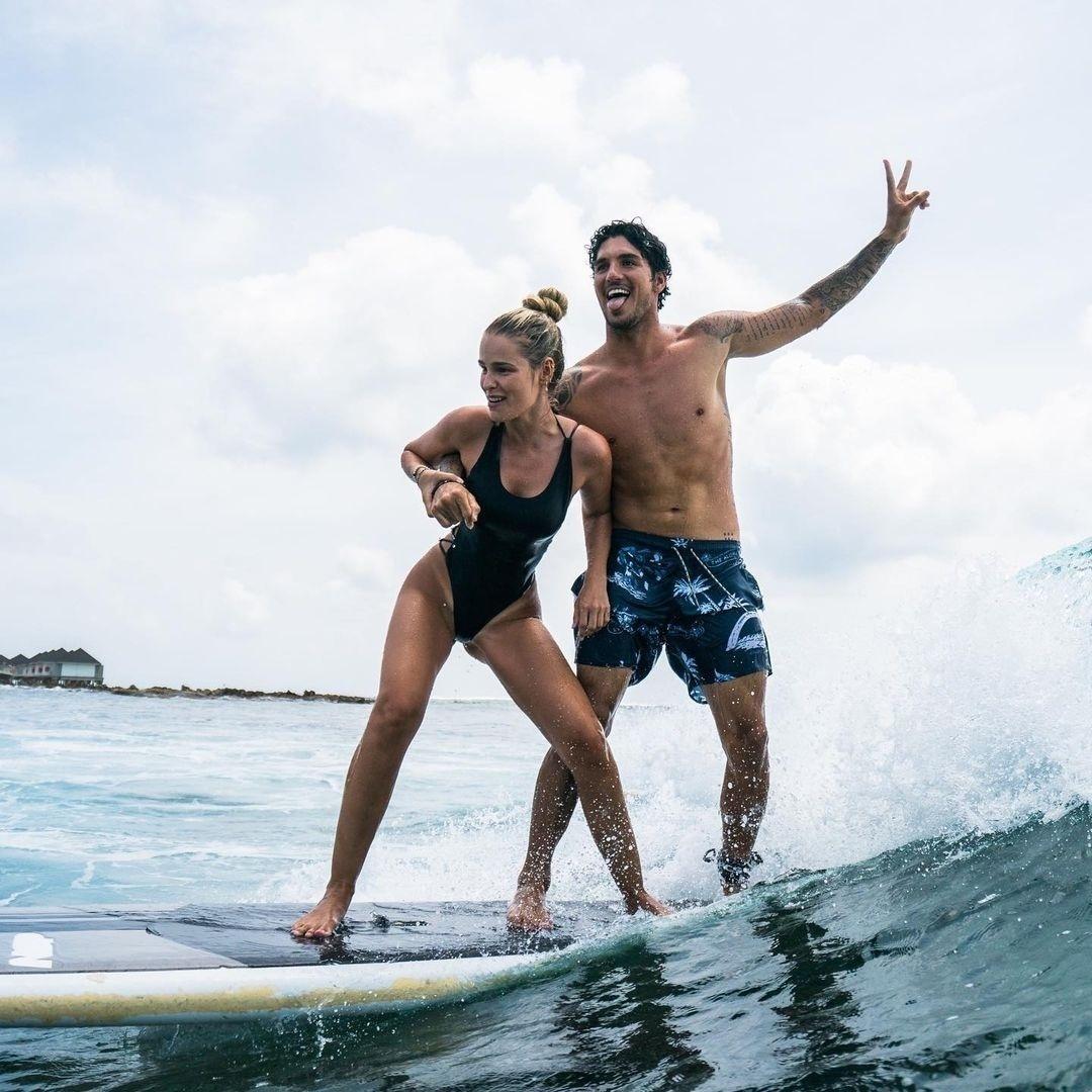 Gabriel Medina e Yasmin Brunet - Reprodução/Instagram