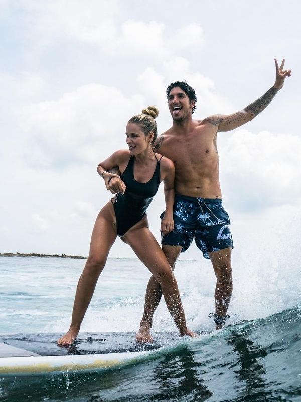 Yasmin Brunet: modelo e mulher de Gabriel Medina roubou a cena nas Olimpíadas