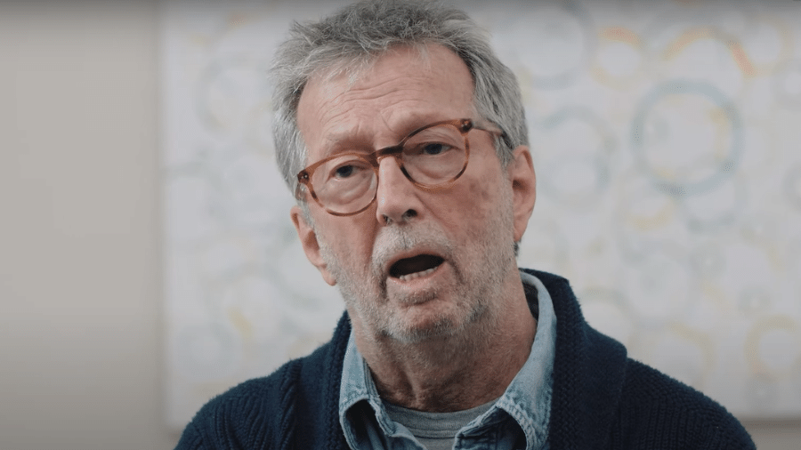 Eric Clapton diz que caiu no ostracismo após falas sobre a covid-19 - Reprodução/YouTube