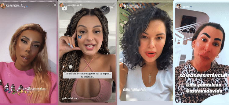 Stories Marcella Pantaleão - Reprodução/Instagram - Reprodução/Instagram