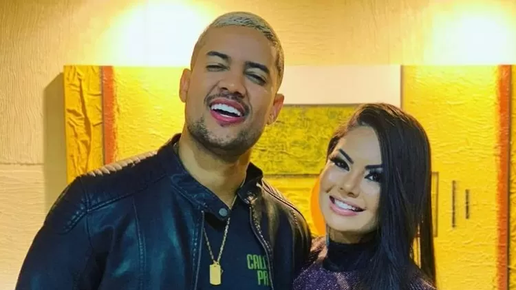 Paulinha Abelha e  o marido Clevinho Santos - Reprodução/Instagram - Reprodução/Instagram