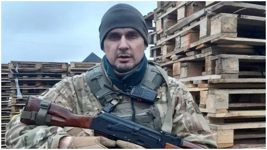O diretor Oleg Sentsov está lutando para defender a Ucrânia na guerra contra a Rússia - Divulgação
