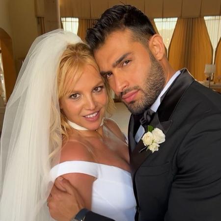 Britney Spears e o marido Sam Asghari - Reprodução/Instagram