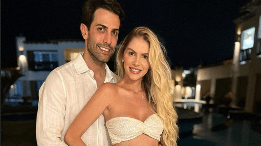Bárbara Evans e Gustavo Theodoro: casal espera dois meninos gêmeos - Instagram/Reprodução