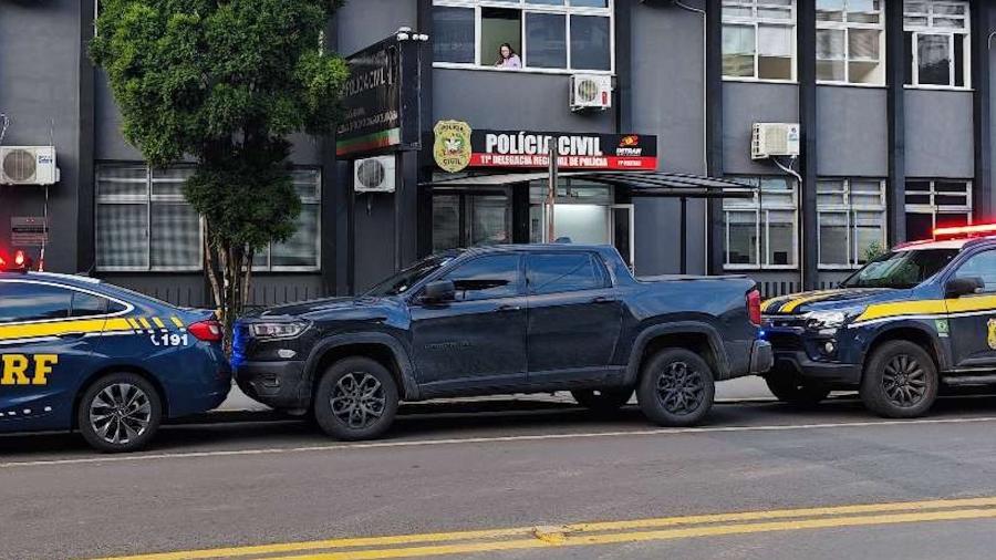 Comerciante acabou levando o veículo, mas ainda prestará esclarecimentos à Justiça Comerciante acabou levando o veículo, mas ainda prestará esclarecimentos à Justiça