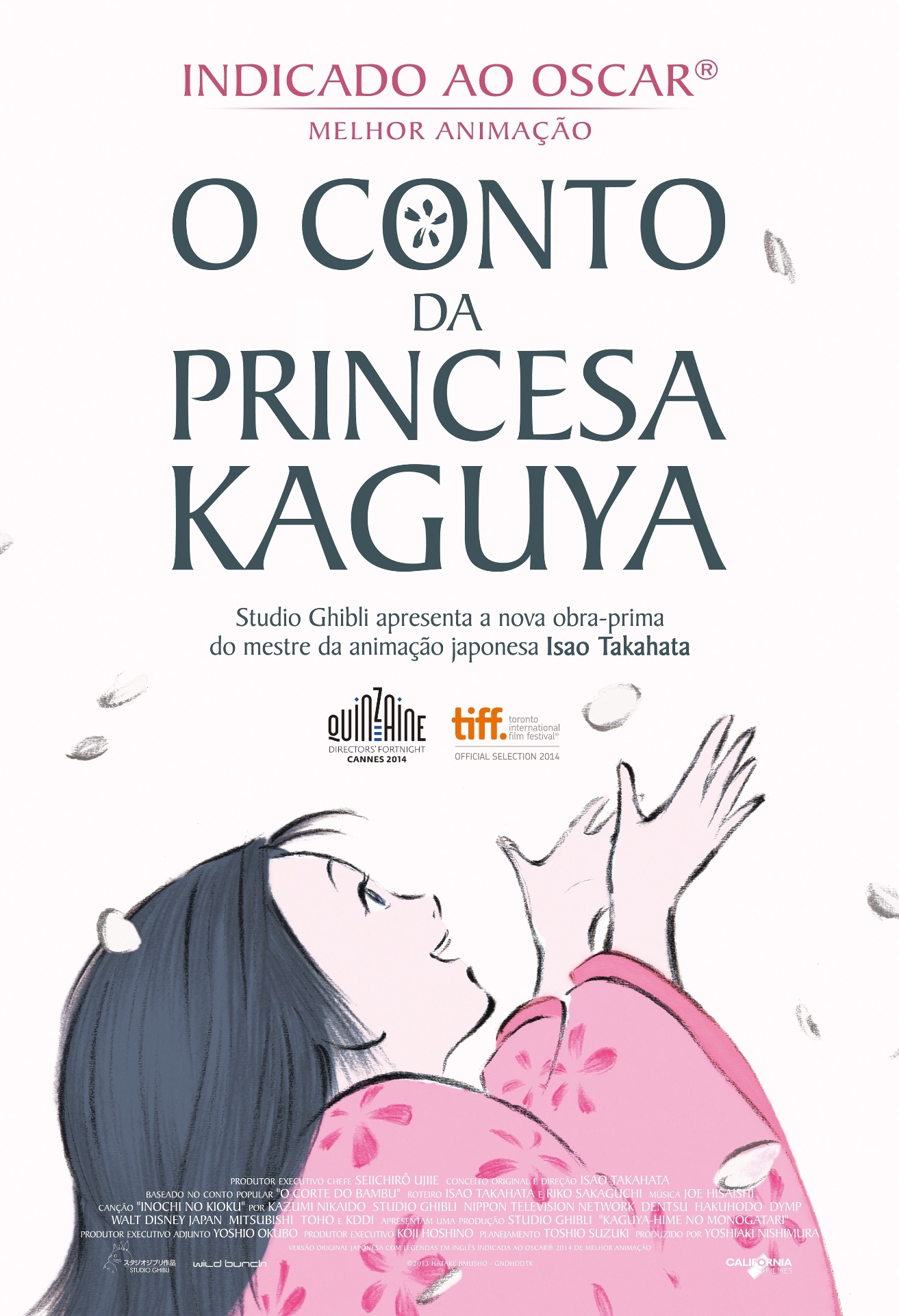 Pôster de "O Conto da Princesa Kaguya" - Divulgação