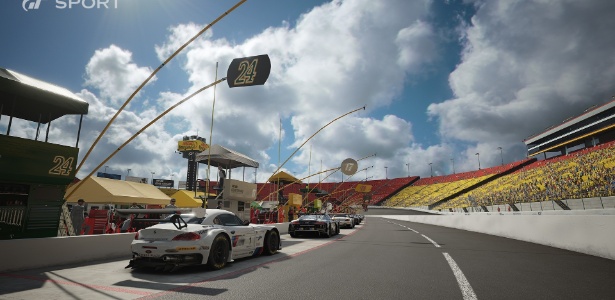 Opções climáticas e horário das corridas só poderão ser definidos antecipadamente em "Gran Turismo Sport"; game terá sistema de danos dos veículos - Divulgação