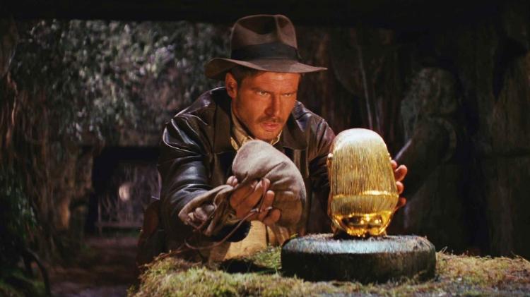 Cena de "Indiana Jones e Os Caçadores da Arca Perdida" (1981), de Steven Spielberg - Reprodução - Reprodução