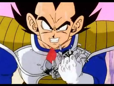 O top dos OITO maiores micos que Vegeta passou em sua vida