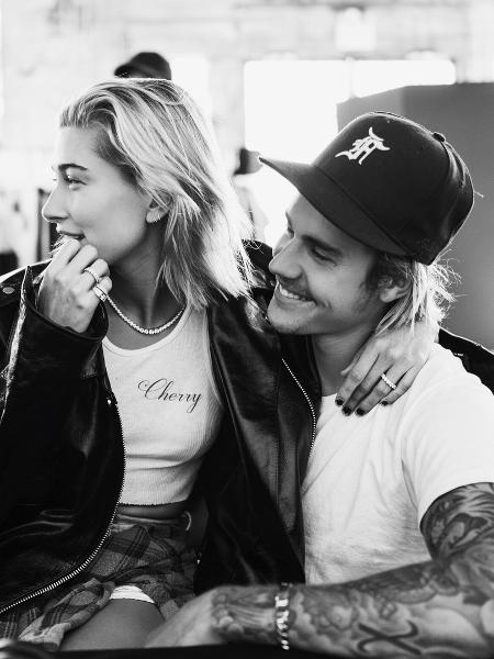 Hailey Baldwin e o noivo, Justin Bieber - Reprodução/Instagram/justinbieber