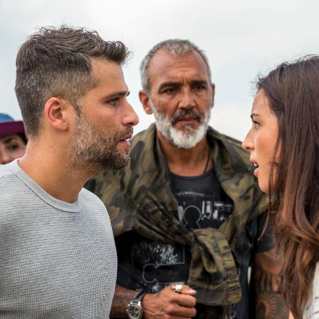 Bruno Gagliasso, o diretor Rogério Gomes e Yanna Lavigne - Globo/Estevam Avellar - Globo/Estevam Avellar