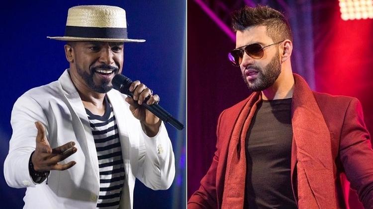 Alexandre Pires e Gusttavo Lima - Montagem/UOL/Reprodução/Instagram - Montagem/UOL/Reprodução/Instagram