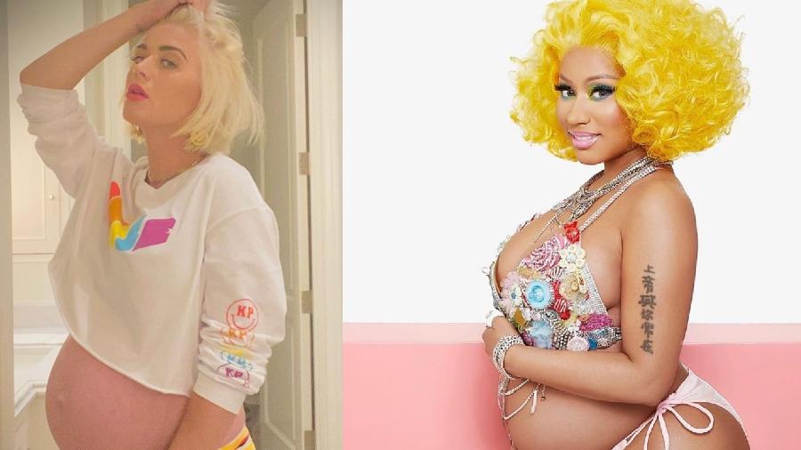 Katy Perry e Nicki Minaj estão grávidas - Reprodução/Instagram