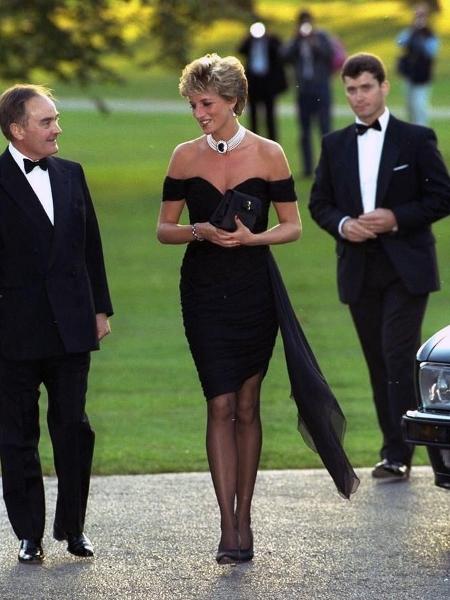 Princesa Diana e o famoso "vestido da vingança" - Getty Images