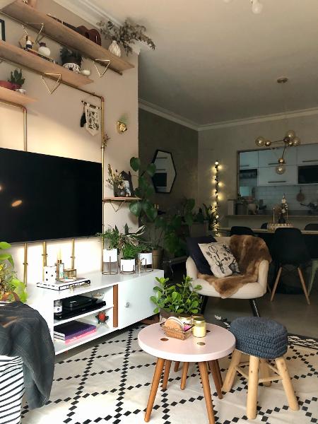 O lar de Verônica revela seus experimentos e aventuras pela decoração ...