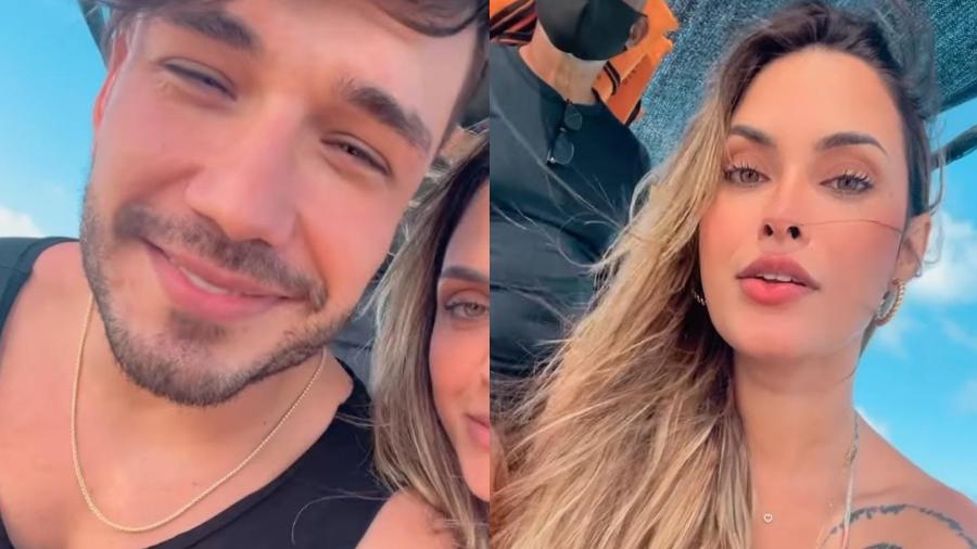 Sarah Andrade e Lucas Viana não confirmaram o namoro, mas a postagem aumenta os rumores - Reprodução/Instagram
