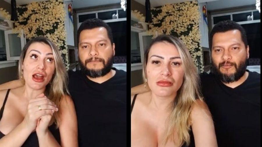 Andressa Urach deu detalhes das brigas com o marido, Thiago Lopes - Instagram
