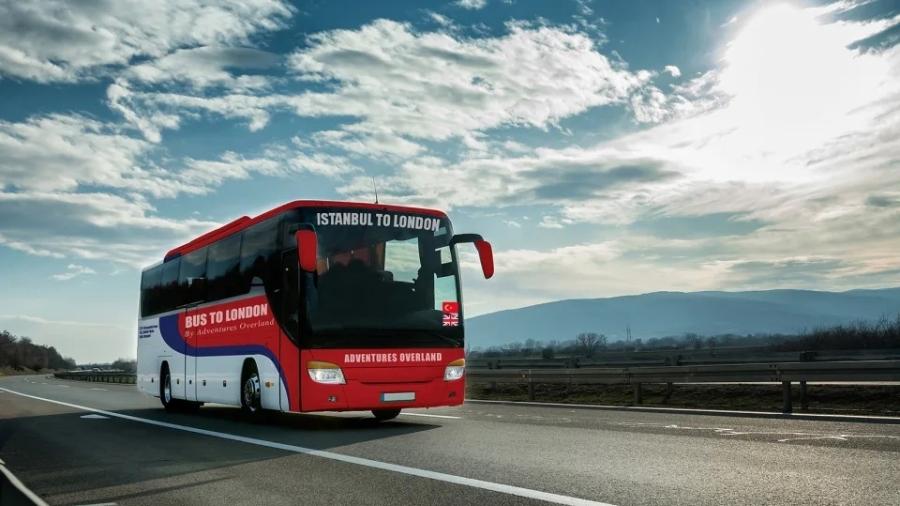 Ônibus da Adventures Overland fará viagem de 58 dias, passando por 22 países
