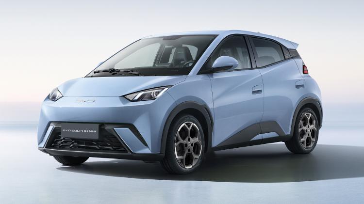O BYD Dolphin Mini foi o veículo mais vendido em fevereiro