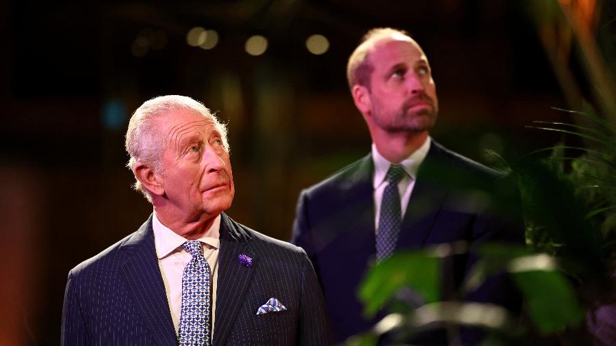 O rei Charles e o príncipe de Gales participam do evento "Contagem regressiva para a COP30"