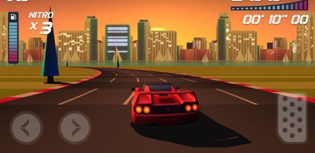 Game de corrida "Horizon Chase" levará seu charme retrô para o PS4 - Reprodução