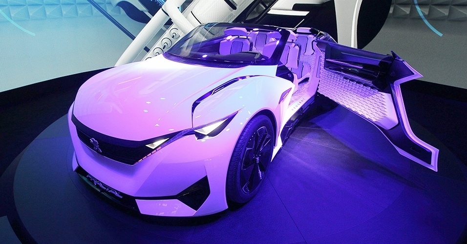 Peugeot Fractal Concept - Daniel Roland/AFP Photo