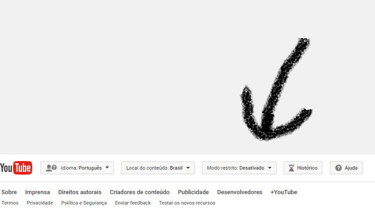 modo restrito - Reprodução/Youtube - Reprodução/Youtube