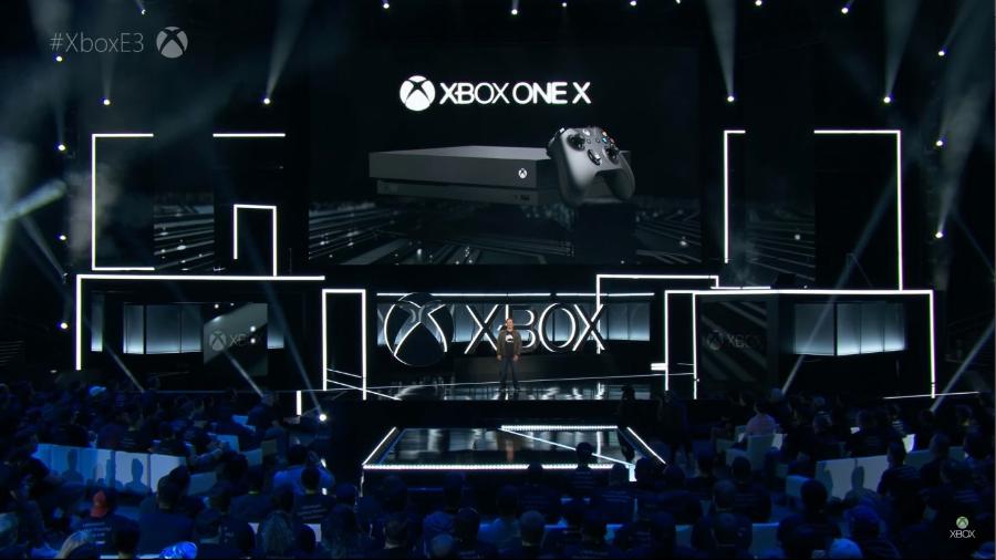Apresentado durante a conferência da Microsoft na E3 2017, o Xbox One X terá uma boa variedade de games - Reprodução