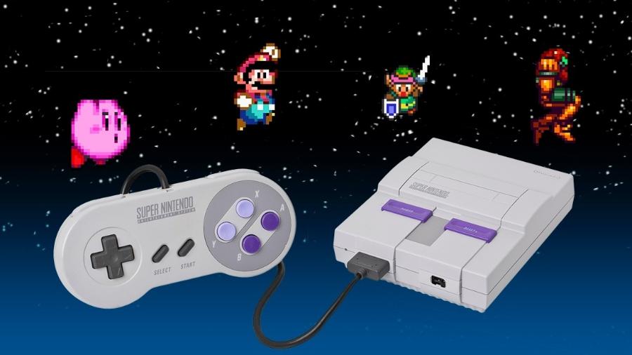 Kirby, Mario, Link e Samus revivem aventuras clássicas no novo SNES - Divulgação/Nintendo of America