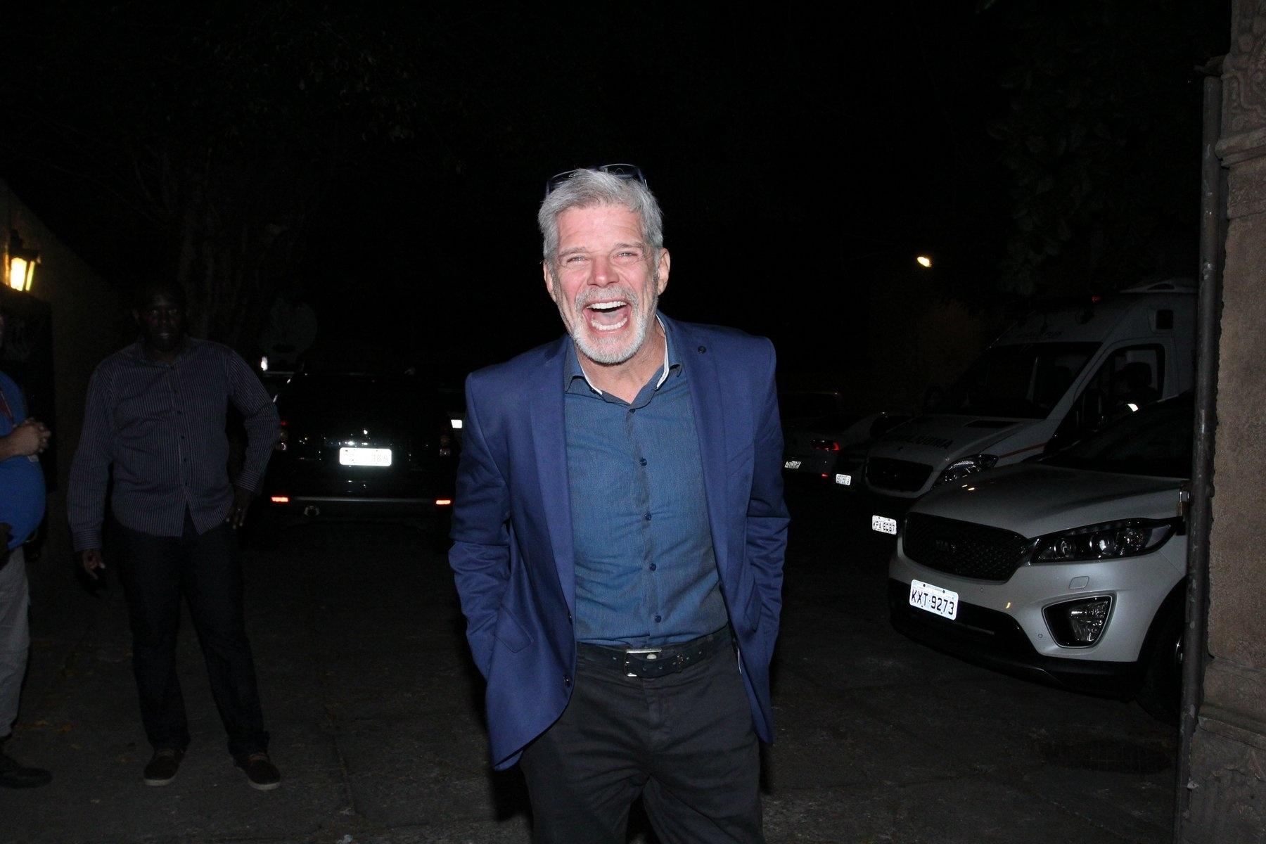 Raul Gazolla, que voltou para a Globo em "A Festa do Querer", prestigia o final da novela - Thyago Andrade/Brazilnews