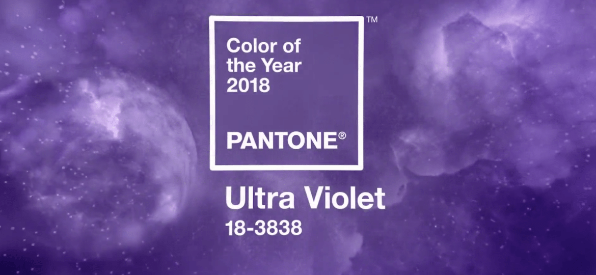 Ultravioleta, a cor do ano de 2018 - Reprodução/Pantone