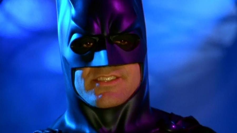 George Clooney em cena de "Batman e Robin" (1997) - Divulgação