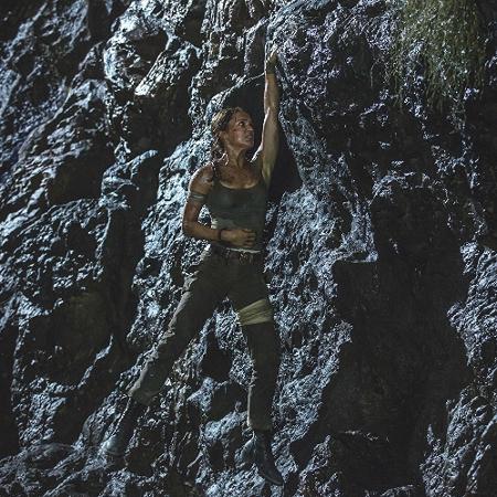 Alicia Vikander é Lara Croft em "Tomb Raider" - Divulgação
