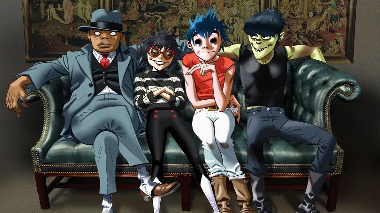 Pela primeira vez no Brasil, Gorillaz sentam para uma entrevista - Divulgação - Divulgação