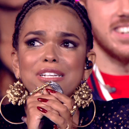 Jeniffer Nascimento vence o "PopStar" e se emociona - Reprodução/TV Globo - Reprodução/TV Globo