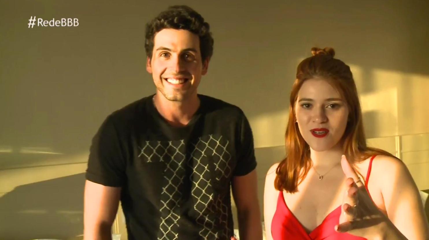 Maycon é entrevistado pela ex-BBB Ana Clara - Reprodução/TvGlobo