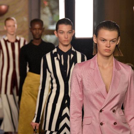 Desfile da estilista Gabriela Hearst na Semana de Moda de Nova York - Getty Images