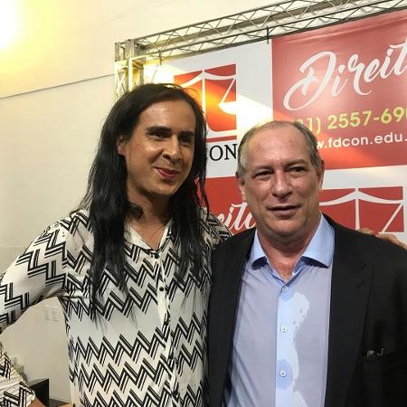 Duda Salabert e Ciro Gomes em debate em Contagem, Minas Gerais - Reprodução/Instagram