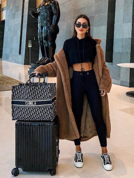 Camila Coelho em look de viagem - Reprodução/Instagram