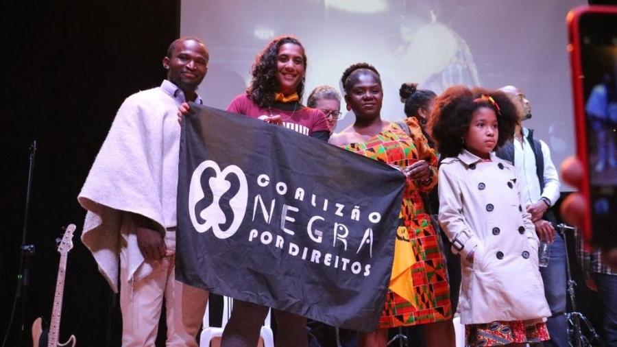 Membros de organizações que integram a Coalizão Negra por Direitos durante viagem pela América Latina - Luna Costa
