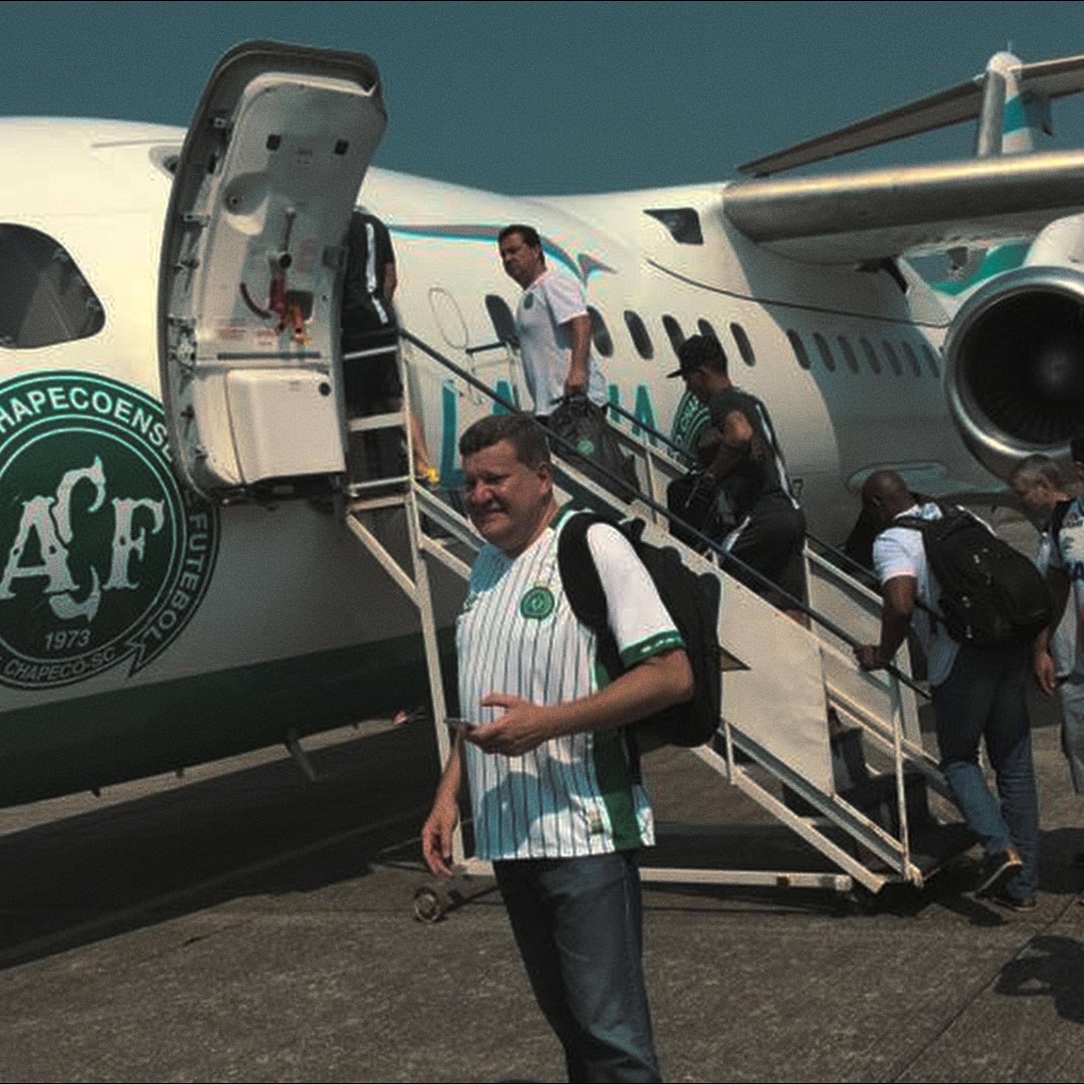 VÍDEO, A última entrevista com a equipe da Chapecoense, a bordo do avião  antes de decolar, Esportes