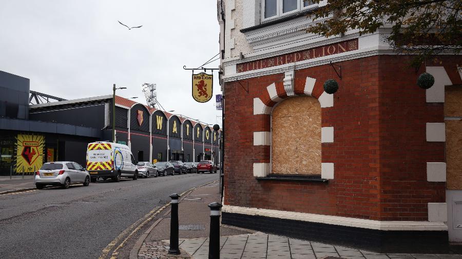 Pub The Red Lion, em Watford, na Inglaterra - Charlotte Wilson/Offside/Offside via Getty Images