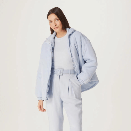 Jaqueta puffer oversized - Hering - Divulgação - Divulgação