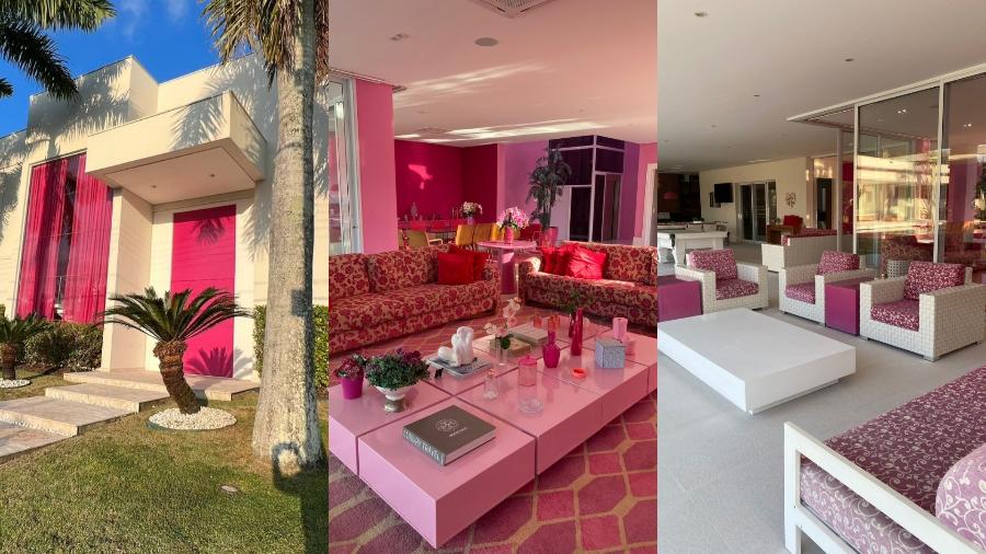 'Mansão da Barbie': Casa em tons de rosa está à venda por R$ 16 mi